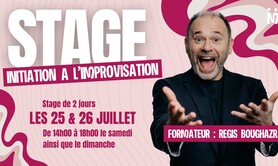 Stage d'initiation à l'improvisation avec Régis Boughazra !