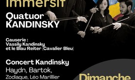 QUATUOR KANDINSKY – MUSIQUE ET PEINTURE – Festival INVENTIO