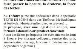 Theatre A Deux Voix - Mady m'adit