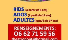 Théâtr'O'Pont - Ateliers Théâtre Adultes