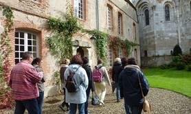 Galerie d'exposition au Château de Gargilesse