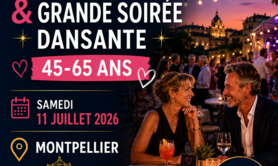 Soirée dansante célibataires + Speed Dating 45 65 ans