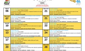 Programme d’activités octobre 2026 à l’Agora