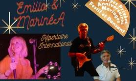 MarinéA et Emilio International - DUO FESTIF A L'INTERNATIONAL-VOIX-PIANO-GUITARE