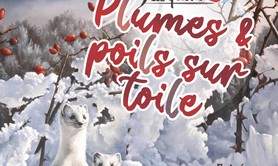 Henri Girin. Plumes et poils sur toile. Peinture animalière