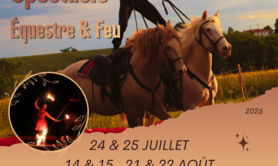 Dîner-Spectacle Équestre & Arts du Feu – Moulin des Arts