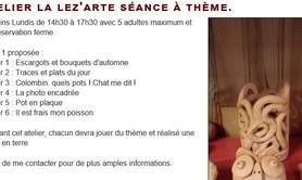 isabelle MOTTE, atelier La Lez'Arte - Cours de sculpture à thème