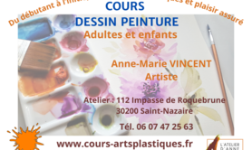 Anne-Marie VINCENT - Cours d'arts plastiques : Dessin - Peinture