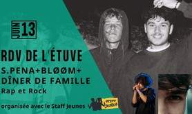 Concerts Rap et Rock – Les RDV de l'Étuve (bar associatif) 