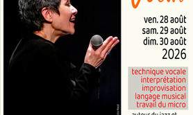 STAGE JAZZ VOCAL AOÛT 2026 interprétation & improvisation