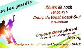 topdanse7627 - Cours de rock et West Coast swing