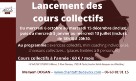 Chant Attitude Voix - Cours de chant moderne collectif