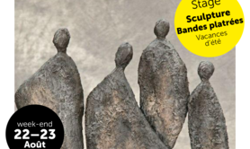 Stage Week-end Vacances d'Été / Scupture Bandes Platrées