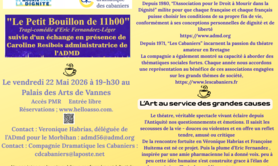 Le Petit Bouillon de 11h00 tragi-comédie d'Eric Fernandez