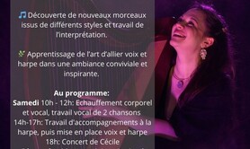 Stage de chant et harpe celtique
