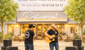 Le Duo LES MEMPHIS 2 Guitare Voix Harmonica en LIVE