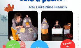 Comptine du samedi : « Poule à poches » par Géraldine Maurin