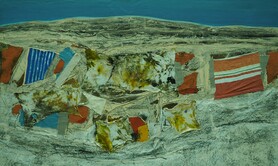 Habib Hasnaoui . techniques mixtes . Galerie Daniel Vignal