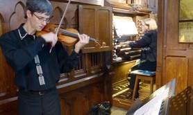 Concert Frédéric Pelassy (violon) - Helga Schauerte (orgue)