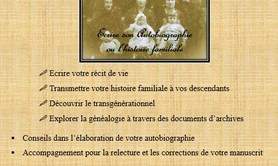 Les Petites Plumes de Poissy - Ecriture Autobiographique et Transgénérationnelle