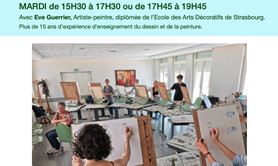 Eve Guerrier, Artiste-Peintre - Cours de Dessin et de Peinture
