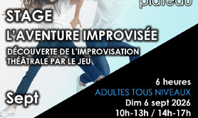 DECRASSAGE D'IMPROVISATION ou découverte pour la saison !