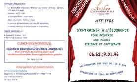 Arthéa - Compagnie Nadia Baji - S'entraîner à l'éloquence