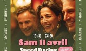Soirée dansante célibataires + Speed Dating 45 ans et +