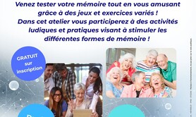 Atelier mémoire / Semaine bleue