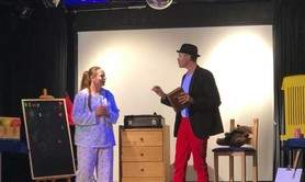 Kimy & Rom1 Spectacle - Magie, Jonglerie, Sculptures sur ballons, Echasses, Cirque