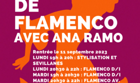 Cie Ana Ramo - Ateliers Flamenco