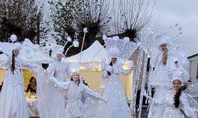 Histoire de voir échassiers  - Échassiers blancs lumineux 