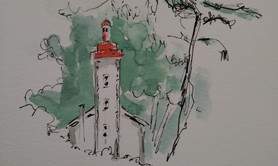 Stage d'été: croquis et aquarelle sur le vif avec L. Sureau
