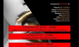 Ensemble A LA VIDA, concert RENAISSANCE, BAROQUE, MODERNE