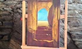 Mangiaracina Artiste Peintre - Atelier de l'huile noire