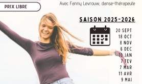 Danse libre avec Fanny Levrouw - Atelier de danse libre mensuel
