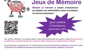 JEUX de MEMOIRE  - Sport cérébral