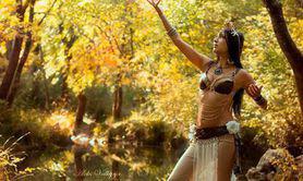 Raphaelle danseuse tribale