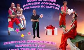 BOBO LE CLOWN - animation magie clown spectacle jeune public