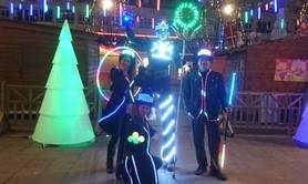 Cie Dreamlighters - PARADE ECHASSIERS LUMINEUX