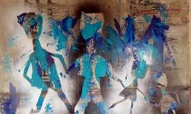 Maud SAINT MARTIN - Artiste peintre - ATELIER DE PEINTURE ABSTRAITE et céramiques