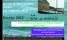 Ecrire au plus prés de la mer en Bretagne