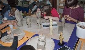 Sylvie - Ateliers modelage (terre cuite) enfants adultes