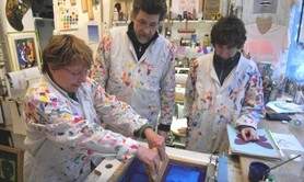 Atelier Serd'Art - Cours de sérigraphie artisanale