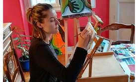 Liz Viguier  - Cours et ateliers de dessin et de peinture 