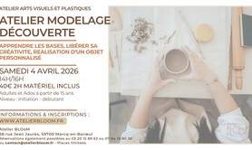 Initiation Modelage - Découverte adulte !