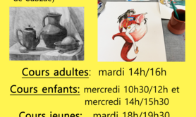 Atelier Mandarine Bleue - Ateliers Arts plastiques, dessin, peinture