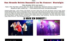 LE TRIO MICRO D'OR - Concert dansant ou nostalgie chansons francaises