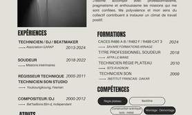 Dianko Faty - Technicien événements