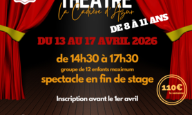 STAGE THEATRE 8/11 ANS